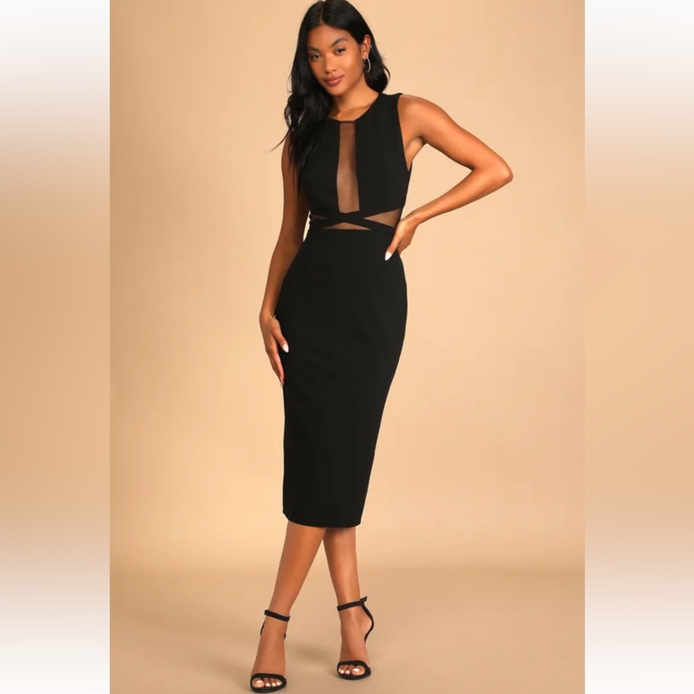 Lulus cutout body icon dress